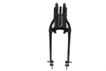 Load image into Gallery viewer, 18 inch Inline Spring Fork Assembly Black