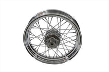 Load image into Gallery viewer, 16 inch x 3.00 inch Front or Rear Spoke Wheel (chrome spokes)<br /><span class="skuNo">52-0129</span><br /><span class="titleYears">FL 1973-84 • FX 1973-82 </span>