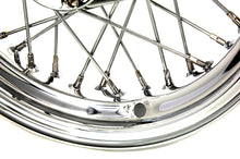 Load image into Gallery viewer, 16 inch x 4.00 inch Rear Spoke Wheel (chrome spokes)<br /><span class="skuNo">52-1081</span><br /><span class="titleYears">XL 2000-04 • FXST 2000-07 • FLST 2000-07 • FXD 2000-05 • FLT 2000-01</span>