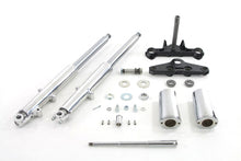 Load image into Gallery viewer, 41mm Chrome Fork Assembly with Polished Sliders