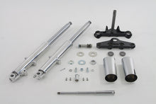 Load image into Gallery viewer, 41mm Chrome Fork Assembly with Polished Sliders<br /><span class="skuNo">24-0756</span><br /><span class="titleYears">FL 1960-66 </span>