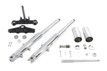 Load image into Gallery viewer, 41mm Chrome Fork Assembly with Chrome Sliders