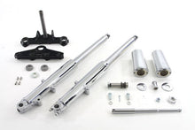 Load image into Gallery viewer, 41mm Chrome Fork Assembly with Chrome Sliders<br /><span class="skuNo">24-0757</span><br /><span class="titleYears">FL 1960-66 </span>