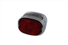 Load image into Gallery viewer, Stock Type Chrome Oval Tail Lamp<br /><span class="skuNo">33-0300</span><br /><span class="titleYears">FL 1955-72 • XL 1955-72 • FX 1971-72 </span>