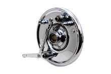 Load image into Gallery viewer, Dual Cam Brake Backing Plate Assembly Chrome<br /><span class="skuNo">49-0852</span><br /><span class="titleYears">UL 1937-48 • EL 1936-40 • FL 1941-48 </span>