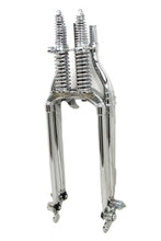 Load image into Gallery viewer, 18 inch Inline Spring Fork Assembly Chrome<br /><span class="skuNo">49-2909</span><br /><span class="titleYears">EL 1936-40 • FL 1941-45 • UL 1937-45 </span>
