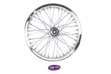 Load image into Gallery viewer, XR 750 18"Rear Wheel (stainless steel spokes)<br /><span class="skuNo">52-0070</span><br /><span class="titleYears">W 1937-52 • K 1952-56 • XL 1957-78 • XR 1970-84 </span>
