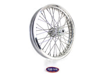 Load image into Gallery viewer, XR 750 18"Rear Wheel (stainless steel spokes)<br /><span class="skuNo">52-0070</span><br /><span class="titleYears">W 1937-52 • K 1952-56 • XL 1957-78 • XR 1970-84 </span>