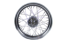 Load image into Gallery viewer, 16"Rear Spoke Wheel (chrome spokes)<br /><span class="skuNo">52-0172</span><br /><span class="titleYears">XL 1957-78 • K 1954-56 </span>