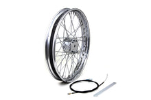 Load image into Gallery viewer, 21 inch x 2.15 inch Mini Brake Wheel (chrome spokes)<br /><span class="skuNo">52-0383</span><br /><span class="titleYears">Custom application</span>