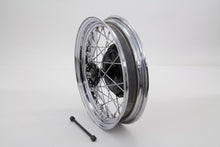 Load image into Gallery viewer, 45"WL 16"Front Wheel Assembly (stainless steel spokes)<br /><span class="skuNo">52-0755</span><br /><span class="titleYears">WL 1937-52 • WLD 1937-42 • WLA 1940-45 • WLC 1942-43 </span>