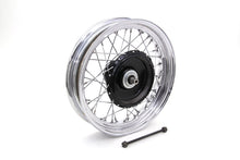 Load image into Gallery viewer, 45"WL 16"Front Wheel Assembly (stainless steel spokes)<br /><span class="skuNo">52-0755</span><br /><span class="titleYears">WL 1937-52 • WLD 1937-42 • WLA 1940-45 • WLC 1942-43 </span>