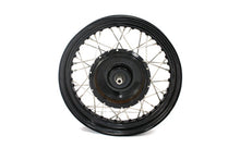 Load image into Gallery viewer, 16"Front Wheel Assembly (stainless steel spokes)<br /><span class="skuNo">52-0757</span><br /><span class="titleYears">WL 1937-52 • WLD 1937-42 • WLA 1940-45 • WLC 1942-43 </span>