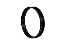 Load image into Gallery viewer, 18"x 2.15"Rolled Edge Rim Black<br /><span class="skuNo">52-0785</span><br /><span class="titleYears">All models for front or rear application</span>