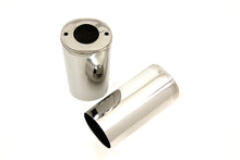 Load image into Gallery viewer, Fork Slider Cover Set Stainless Steel<br  /><span class="skuNo">24-9962</span><br /><span class="titleYears">FLH 1949-84 </span>

