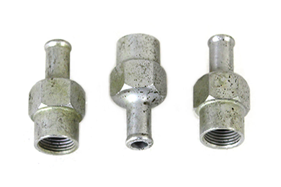 WR Hex Barb Oil Line Fitting Set Zinc Plated