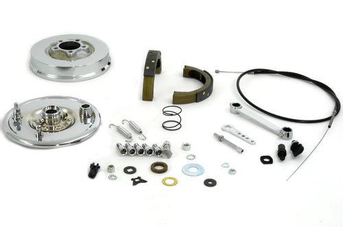 Spring Fork Front Brake Kit Chrome