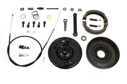 Spring Fork Front Brake Kit Black