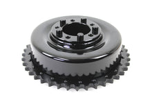 Load image into Gallery viewer, Rear Brake Drum Black with Sprocket&lt;br  /&gt;&lt;span class=&quot;skuNo&quot;&gt;23-1017&lt;/span&gt;&lt;br /&gt;&lt;span class=&quot;titleYears&quot;&gt;WL 1941-52 &lt;/span&gt;
