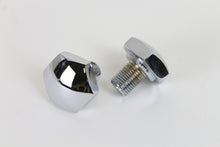 Load image into Gallery viewer, Chrome Fork Tube Cap Non-Vented<br  /><span class="skuNo">24-0186</span><br /><span class="titleYears">See Details for Year Compatibility </span>
