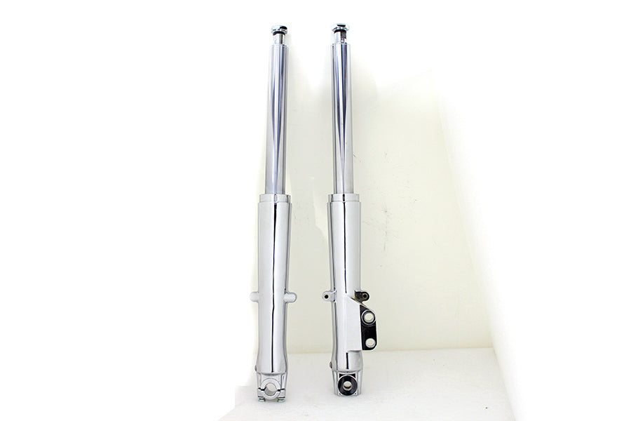 41mm Fork Slider Assembly with Chrome Sliders