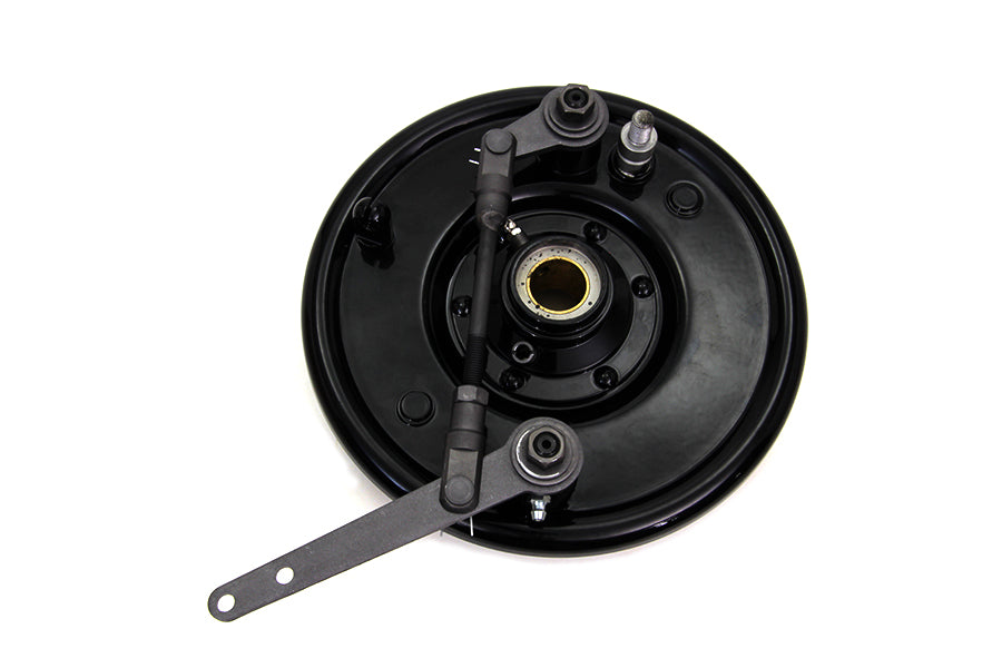 Dual Cam Brake Backing Plate Assembly Black
