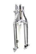 Load image into Gallery viewer, 18 inch Inline Spring Fork Assembly Chrome&lt;br  /&gt;&lt;span class=&quot;skuNo&quot;&gt;49-2909&lt;/span&gt;&lt;br /&gt;&lt;span class=&quot;titleYears&quot;&gt;EL 1936-40  • FL 1941-45  • UL 1937-45 &lt;/span&gt;

