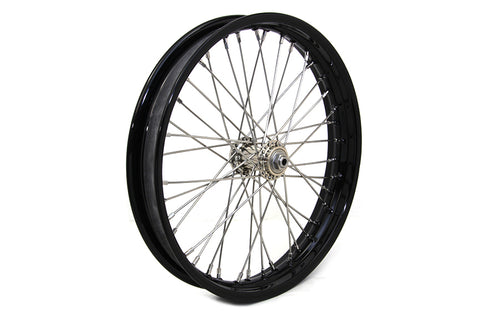 18  WR Front Spool Wheel Black