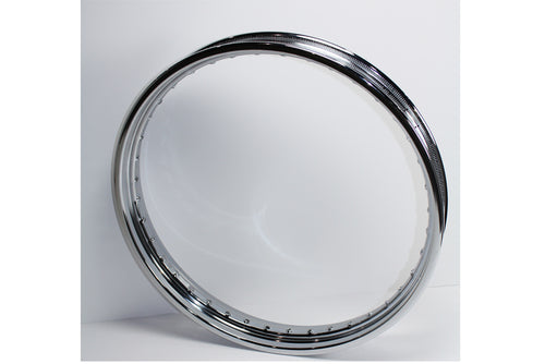 21  x 2.15  Rolled Edge Rim Chrome