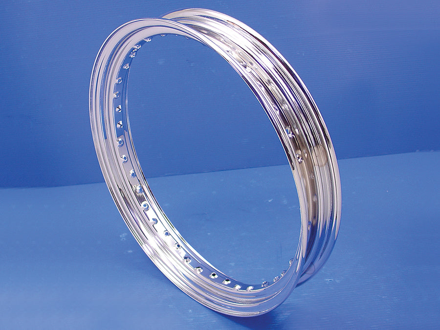 19  x 2.50  Drop Center Chrome Wheel Rim