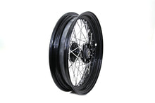 Load image into Gallery viewer, 16 inch x 3.00 inch Front or Rear Spoke Wheel (stainless steel spokes)&lt;br  /&gt;&lt;span class=&quot;skuNo&quot;&gt;52-2050&lt;/span&gt;&lt;br /&gt;&lt;span class=&quot;titleYears&quot;&gt;EL 1936-40  • UL 1937-40  &lt;/span&gt;
