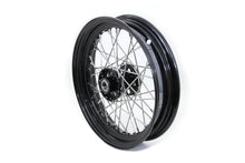 Load image into Gallery viewer, 16 inch x 3.00 inch Front or Rear Spoke Wheel (stainless steel spokes)&lt;br  /&gt;&lt;span class=&quot;skuNo&quot;&gt;52-2050&lt;/span&gt;&lt;br /&gt;&lt;span class=&quot;titleYears&quot;&gt;EL 1936-40  • UL 1937-40  &lt;/span&gt;
